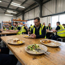 Oblong Plates – 220x130mm – Stonecast Opal | Durable Ceramic | Commercial – Indoor/Outdoor