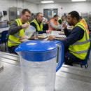 Polypropylene Jug Lid – 1.4L Blue – Durable Break-Resistant – School & Catering Use