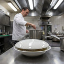 White Album Bowl Lids – 190mm – Fine China – Restaurant & Catering Use