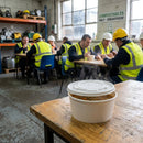 Compostable Hot Food Pot Flat Lids – 170ml / 6oz & 230ml / 8oz – Eco-Friendly – Food Service & Catering