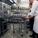Transport Trolley for 6-1/1 and 10-1/1 Oven Racks – Standard Height – Commercial Kitchen Use