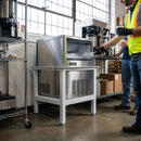 Undercounter Ice Maker Stand – Ergonomic Height Adjustment – Commercial Use