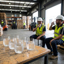 Water Tumblers – 400ml – Handmade Glass, 24 Pack – Domestic & Commercial Use