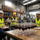 Solar Wine Glasses – 245ml – Durable Plastic | Lightweight | 24 Pack – Outdoor Use