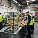 Glass Display Cabinet – 600mm Wide – Three Tier Glass Construction – Commercial Food Merchandising