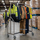 Heavy Duty Garment Rail – Z-Frame – 260kg Capacity – Commercial & Hotel Use