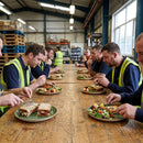 Walled Plates – 210mm – Stoneware | 6 Pack | Commercial – Indoor/Outdoor