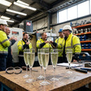 Diamond Flutes – 200ml – Glass | 12 Pack | Commercial Use – Indoor/Outdoor