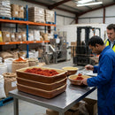 Stacking Trays – 152x30mm – Durable Plastic | Lightweight | 12 Pack – Indoor/Outdoor