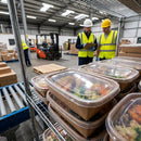 Microwavable Food Box Lids – 300 Pack – Polypropylene | Durable | Commercial – Catering & Takeaway