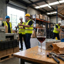 Wine Glasses – 280ml – Durable Glass | 9.75" Height | 24 Pack – Indoor/Outdoor