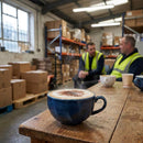 Cappuccino Cups – 8oz – Stoneware | 5mm Thickness | 12 Pack – Commercial Use