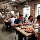 Pizza Plates – 330mm Black – Durable Ceramic | 5mm Thickness | Commercial Grade – Indoor/Outdoor