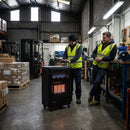 Blue Flame Indoor Gas Cabinet Heater – Black – LPG, Portable, Automatic Ignition – Home & Indoor Use