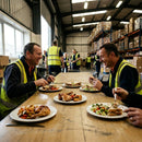 Slimline White Plates – 230mm – Porcelain | 5mm Thickness | Commercial Grade – Indoor/Outdoor