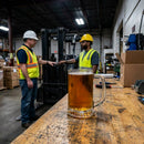 Nucleated Beer Mugs – 0.5 Pint/280ml – Glass | 6 Pack – Domestic | Indoor
