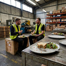 Oval Plates – 202x152mm – Durable Ceramic | 6mm Thickness | Commercial Grade – Indoor/Outdoor