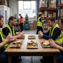 Oblong Plates – 300 x 90mm – Quartz Black | Durable Material | Commercial Use – Indoor