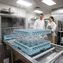 Glass Rack Extender – 16 Compartments – Tall Glassware Support – Commercial Dishwashing