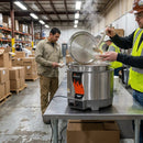 Heat and Hold Stainless Steel Soup Kettle – 10.4L – Non-Stick – Commercial Catering