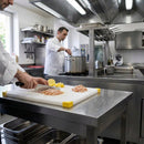 Cutting Board – 404x304x24mm Yellow – Food Grade Plastic | 24mm Thickness | Lightweight – Commercial