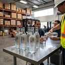 Recycled Glass Swing Top Bottles – 1Ltr – Durable Glass | 6 Pack – Domestic Use