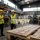 Champagne Flutes – 315ml – Glass | 6 Pack | Commercial – Indoor/Outdoor