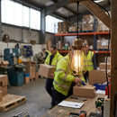 Wire Cage Pendant Light – 100mm – Brass | Industrial Design – Indoor Use