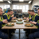 Porcelain Dinner Plates – 240mm Forest Green – Vitrified, Low-Sheen Glaze – Commercial & Home Dining