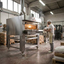 Mobile Pizza Oven Stand – Adjustable Height – Steel | 50kg Load Capacity | Commercial – Outdoor