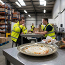 Walled Plates – 210mm – Durable Ceramic | 6 Pack – Commercial Use