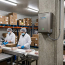 Air Steriliser – Titanium Finish – Food Safe Material | 10m² Coverage | Industrial – Indoor