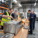 Wet and Dry Heat Bain Marie – Stainless Steel – 750W Concealed Element – Commercial Kitchen