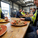 Round Plates – 315mm Spiced Orange – Durable Stoneware – Commercial & Restaurant Use