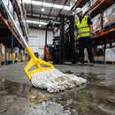 Wide Kentucky Cotton Mop Head – Yellow 400g – Industrial Grade Cotton – Commercial & High Traffic Areas