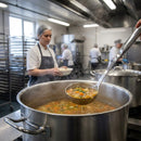 Stainless Steel Soup Ladle – 196ml – Ergonomic Handle – Commercial Kitchen
