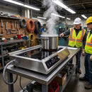 Electric Cooking Range Installation – Hardwired – Durable Materials | Commercial Grade – Industrial