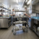 4 Tier Clearing Trolley – Stainless Steel – Durable & Easy-Clean – Commercial & Hospitality Use