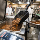 Unperforated Scoop – Shock & Scratch Resistant – Heat Safe to 250°C – Commercial Kitchen Utensil