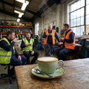 Cappuccino Saucers – 158mm – Stoneware | 5mm Thickness | Commercial Grade – Indoor/Outdoor