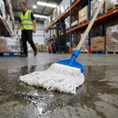 Kentucky Cotton Mop Head – Blue – 400g | Cotton | Heavy Duty | Commercial – Indoor