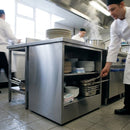 Ambient Pedestal Without Doors – Compact Holding Unit – Commercial Kitchen Storage
