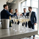Champagne Flutes – 315ml – Glass | 6 Pack | Commercial – Indoor/Outdoor