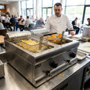 Countertop Electric Fryer – Dual Basket – 60kg/hr Output – Commercial Kitchen