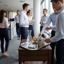 Large Stainless Steel Service Tray – 580mm x 420mm – High-Polish Finish – Commercial Catering & Events