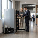 Wine Fridge – 28 Bottle – Glass Door | Energy Efficient | Adjustable Shelves – Indoor