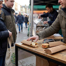 Large Hot Wraps – 200 Pack – Paper | 300gsm | Food Safe | Commercial – Catering & Takeaway