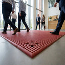 Flexi-Deck Tiles – Red – Durable Plastic | 20mm Thickness | Interlocking Design – Indoor/Outdoor