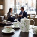 Fine Bone China Beverage Pots – Hand-Painted Floral Design – Durable & Dishwasher Safe – Hospitality & Home