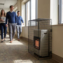 Heater Guard – Black – Foldable, Free-Standing Protection – Indoor Safety for Children & Pets